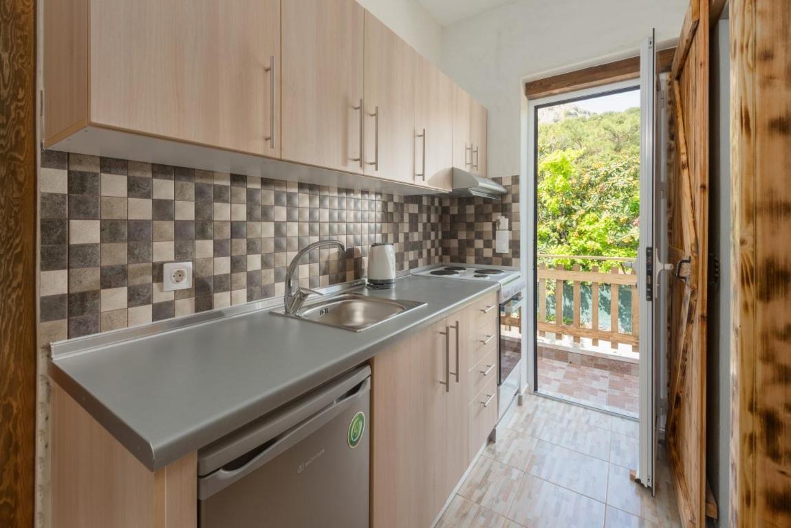 Christos Studios And Family Apartments Stegna 객실 사진